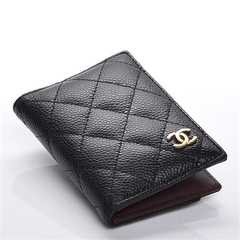 chanel caviar quilted boy card holder wallet black|Wallets on Chain .